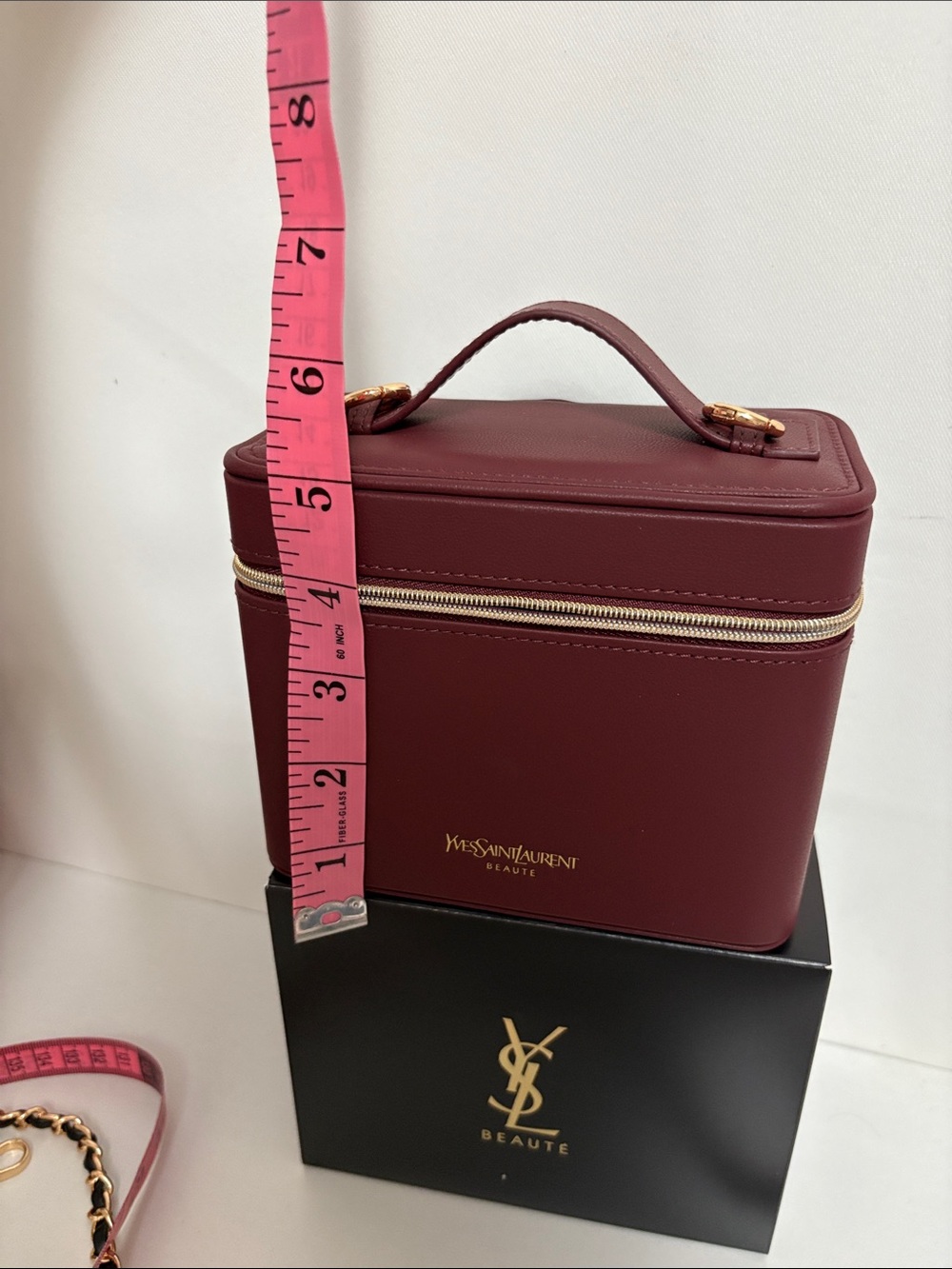 NIB Ysl beauty vanity pouch in to crossbody bag - Picture 11 of 13